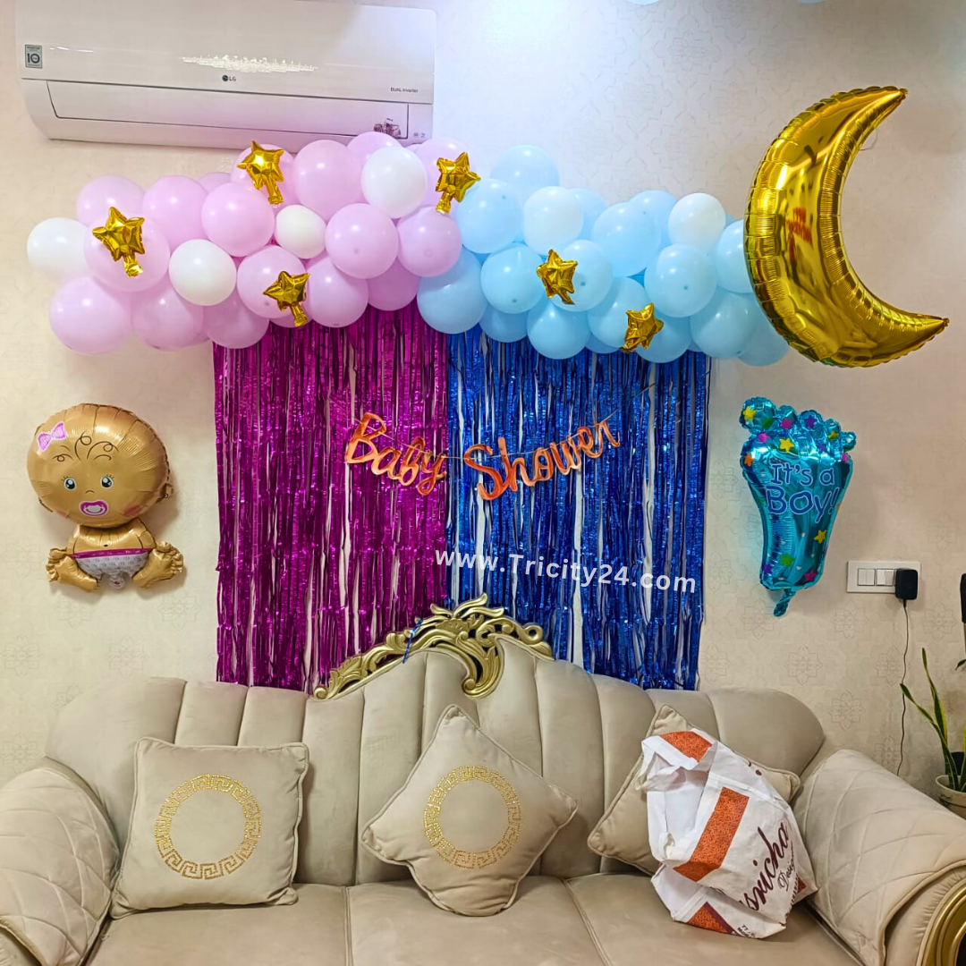 Baby Shower Balloon Decoration – Tricity 24