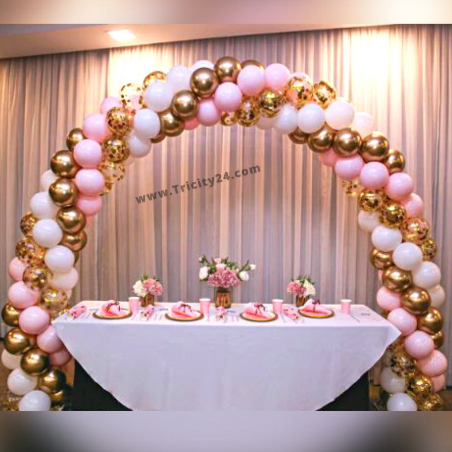 Metallic balloon deals decoration