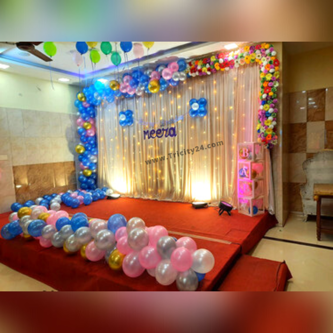 Birthday Stage Party Decoration P371 . Tricity 24