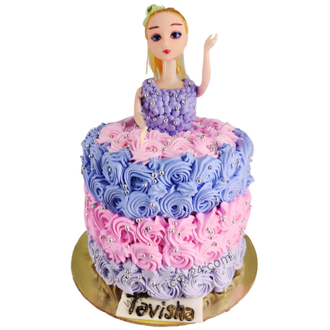 (M791) Barbie Cake (1 Kg)