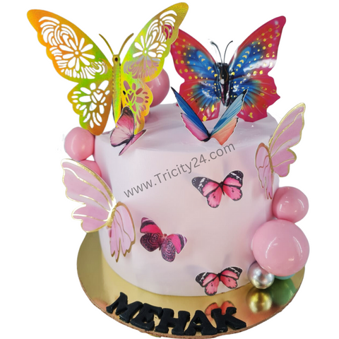 (M809)Butterfly Kids Strawberry Cake(1Kg)