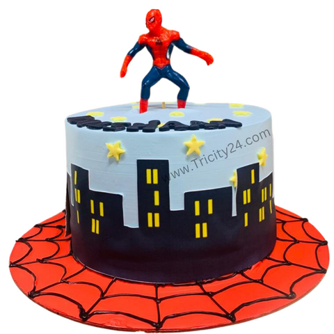 (M825)Spiderman Customized Cake(1Kg)