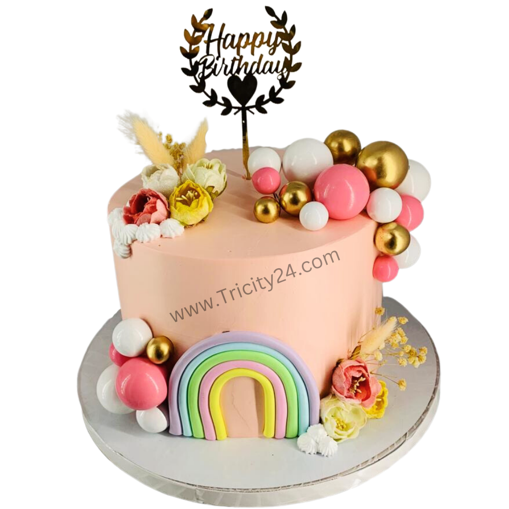 (M828) Unicorn Theme Customized Cake(1Kg)