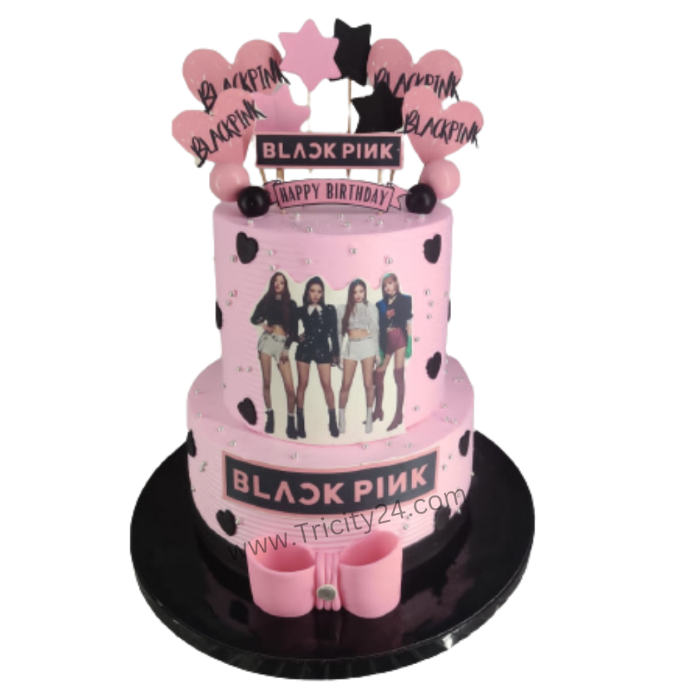 (M757)BTS Theme  Kids Customized  Cake(2Kg)