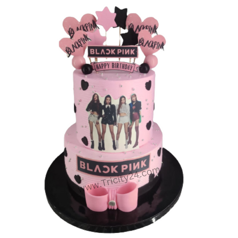 (M757)BTS Theme  Kids Customized  Cake(2Kg)