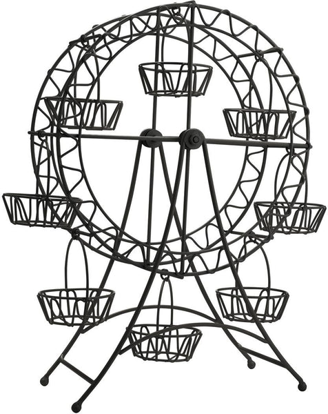Black Metal Ferris Wheel Cupcake Holder (Rental) R49
