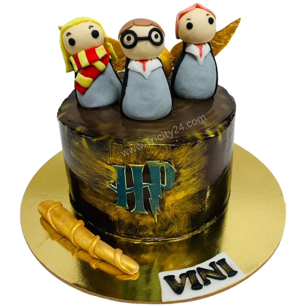 (M610) Harry Potter Theme Cake (1 Kg).