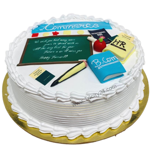 (M688) Books Cake (1Kg)