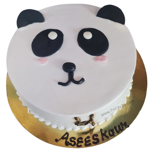 (M1093) Panda Theme Cake (1 Kg)