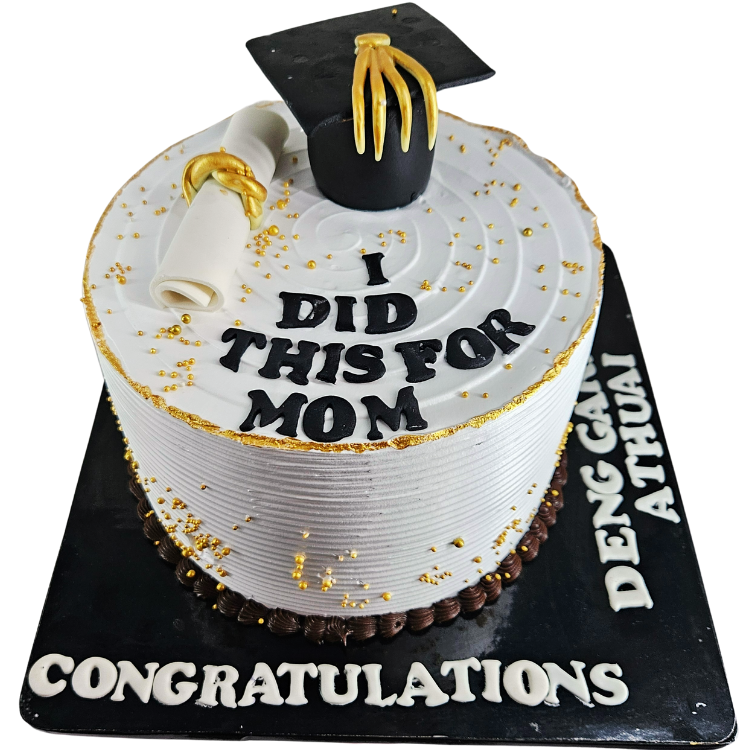 (M1097) Graduation Theme Cake (1 Kg)