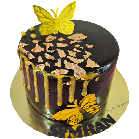 (M1099) Butterfly Theme Cake (1 Kg)