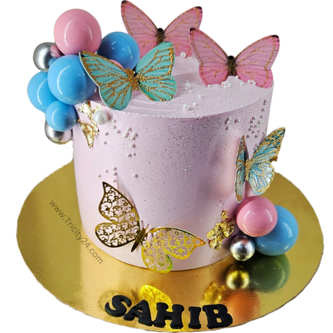 (M1126) Butterfly Theme Cake (1 Kg)