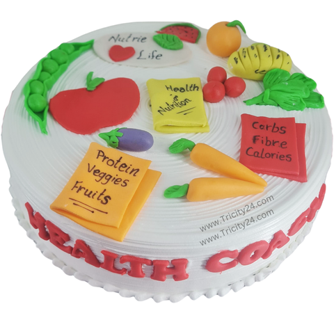 (M1148) Veggies Theme Cake (1 Kg)