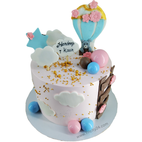 (M1187) Sky Theme Cake (1 Kg)