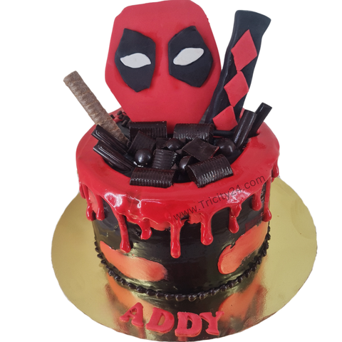 (M1193)  Super Hero Theme Cake (1 Kg)