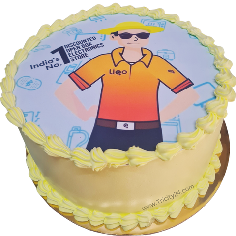 (M1217) Photo Theme Cake (Half Kg).