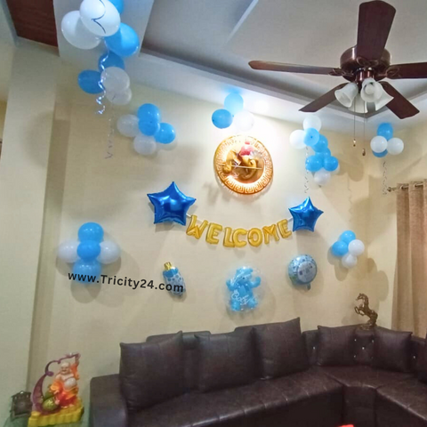 Welcome Theme Balloon Decoration (P574).