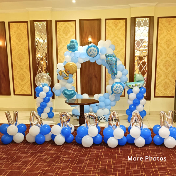 Welcome Boy Theme Party Decoration (P589).