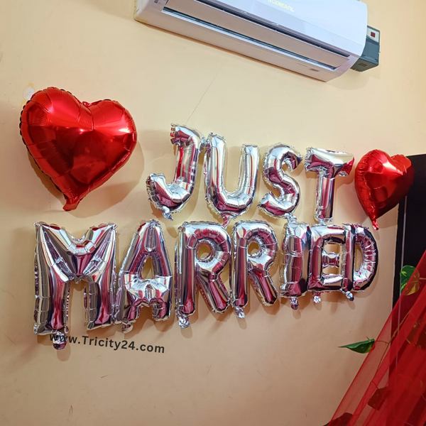 Just Married Room Decoration (P596).
