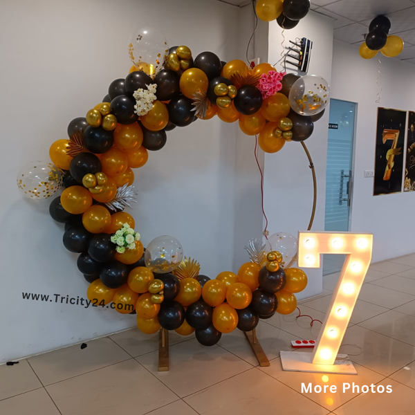 7th Corporate Event Balloon Decoration (P605).
