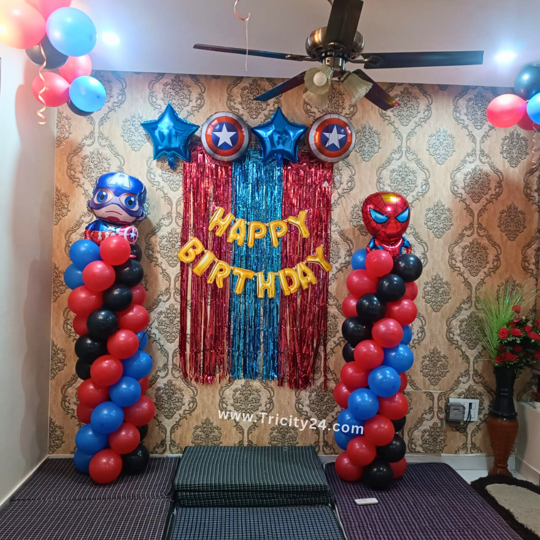 Avengers Theme Birthday Decoration (P606).