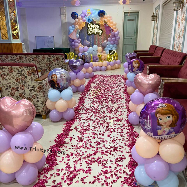 Cinderella Theme Birthday Decoration (P607).