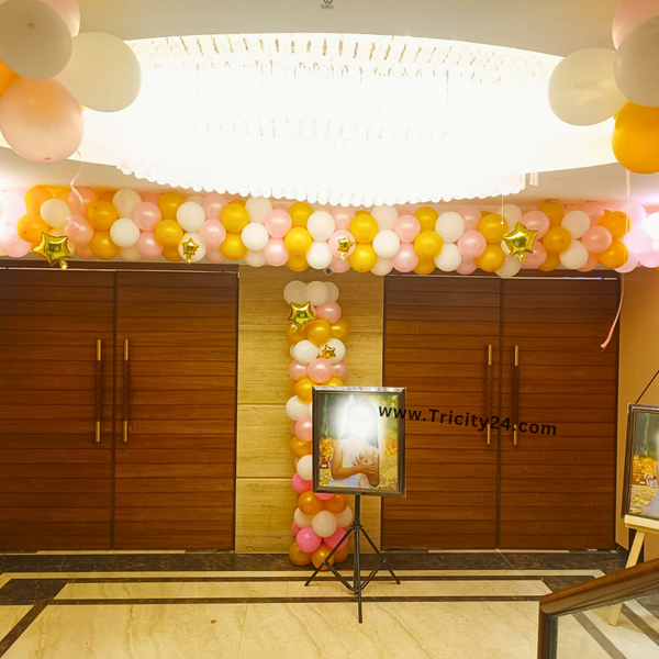 Birthday  Decoration in Hall (P615).