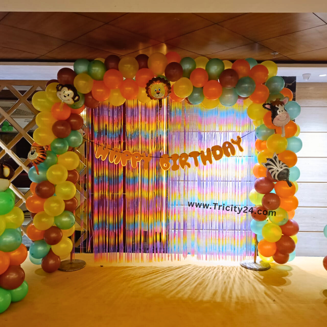 Birthday  Decoration in Hall (P624).