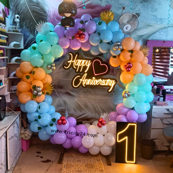 Happy Anniversary Decoration (P635).
