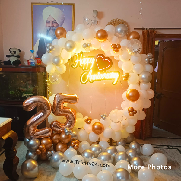 Happy Anniversary Decoration (P644).