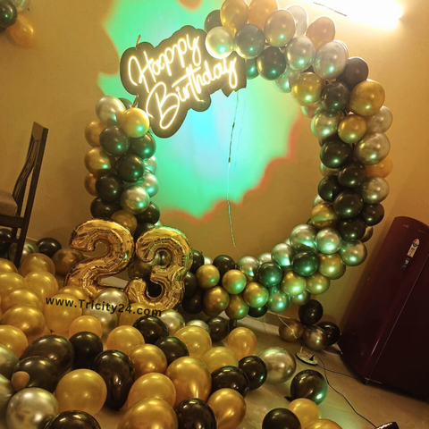 Happy Birthday Decoration (P657).