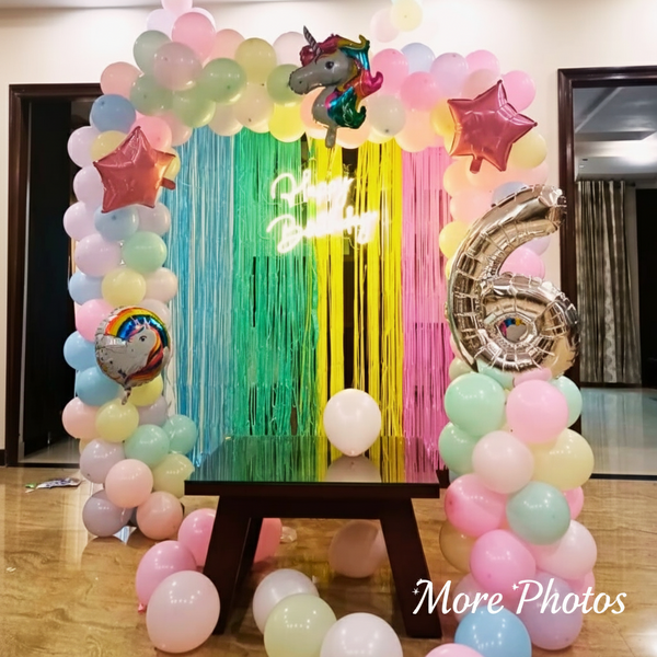 6th Birthday Balloon Decoration (P681).