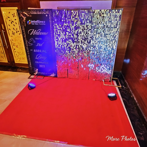 Annual Party Decoration In Hall (P687).