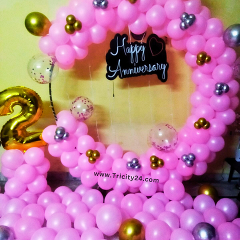 Happy Anniversary Decoration (P694).