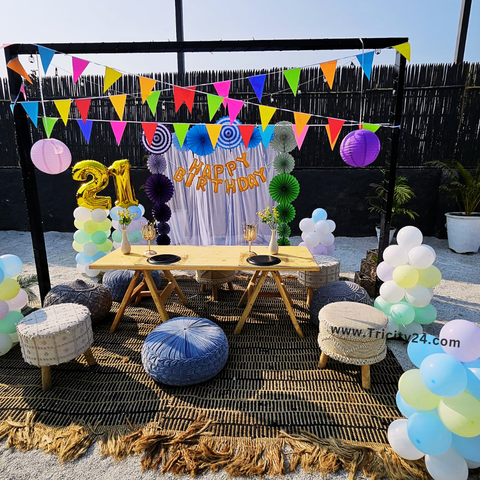 Happy Birthday  Decoration (P698).