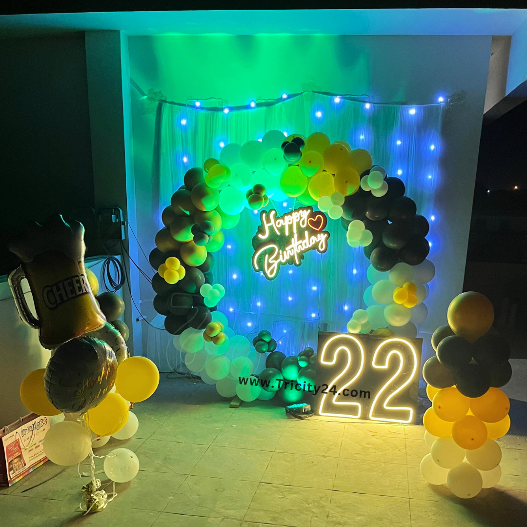 Happy Birthday Decoration (P707).