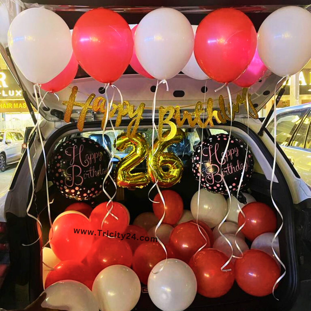 Happy Birthday Car Decoration (P710).