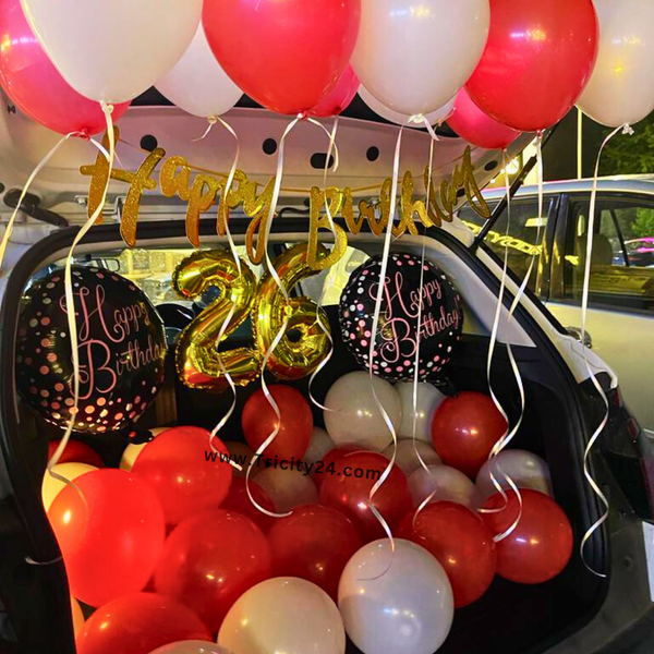 Happy Birthday Car Decoration (P710).