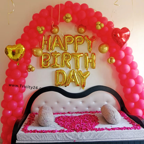 Love Theme Birthday Decoration (P728).