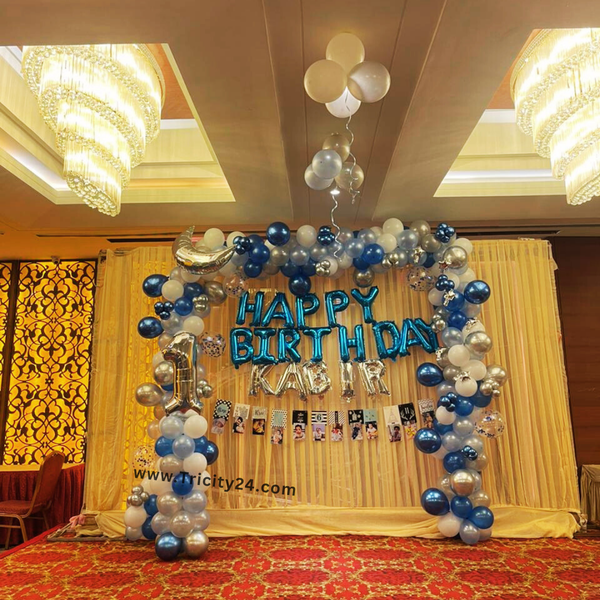 Happy Birthday Decoration In Hall (P733).