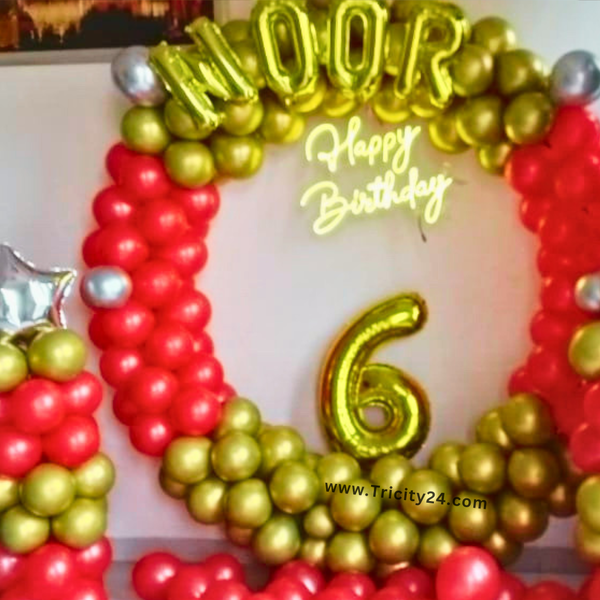 Happy Birthday Ring Decoration (P739).