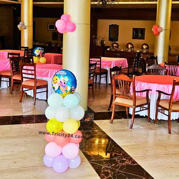 Baby Shark Theme Birthday Decoration (P764).