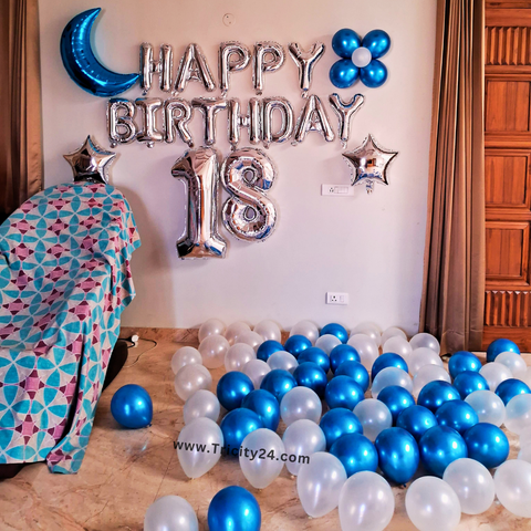 18th Happy Birthday Wall Decoration (P766).