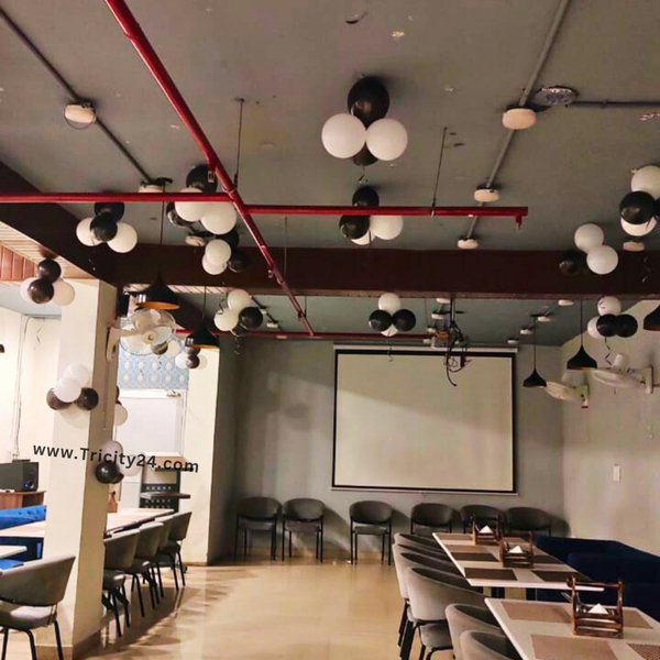 Happy Birthday Decoration In Hall (P794).