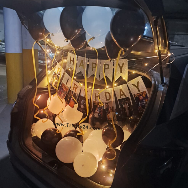 Happy Birthday Car Decoration (P816).