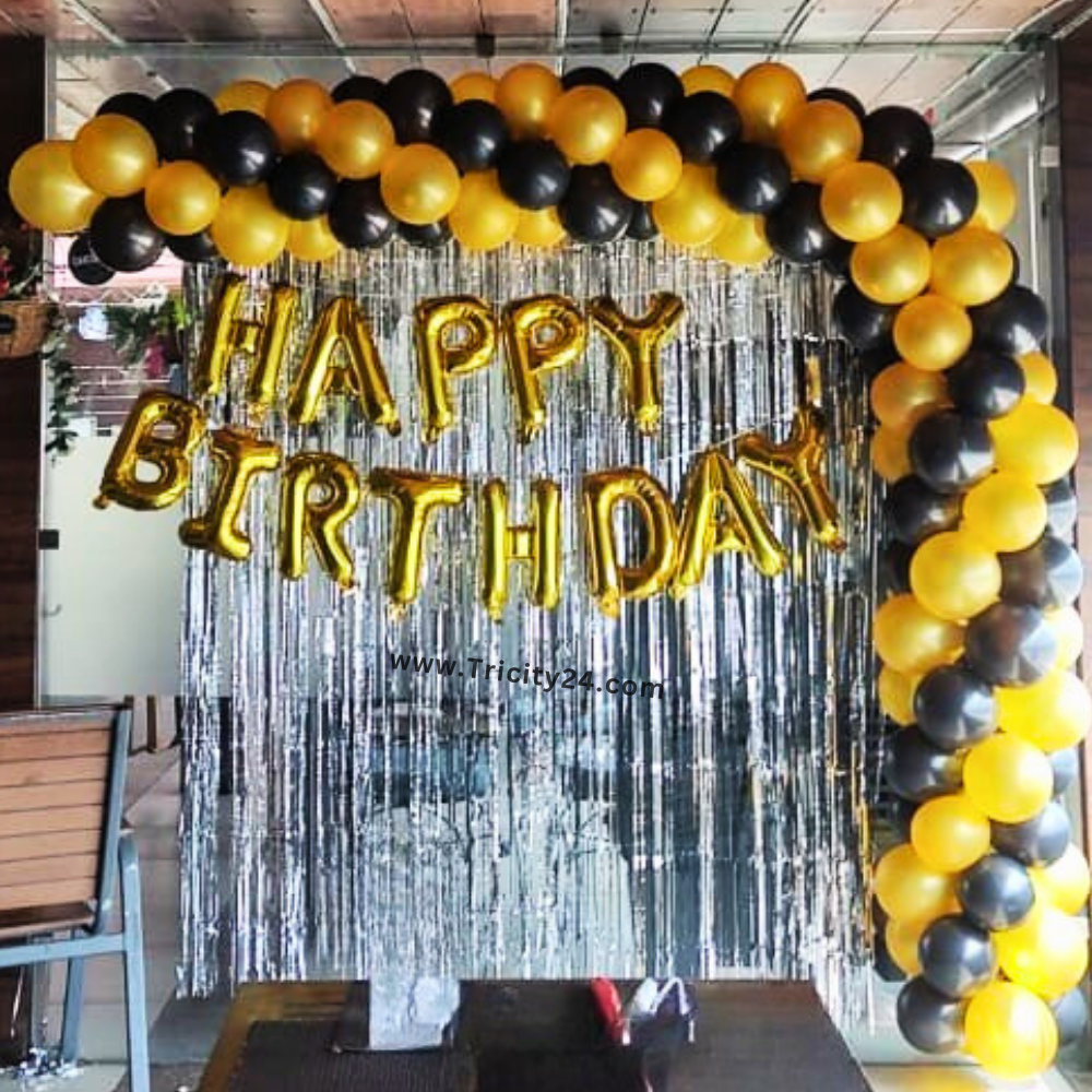 Happy Birthday Balloon Arch Decoration (P818).