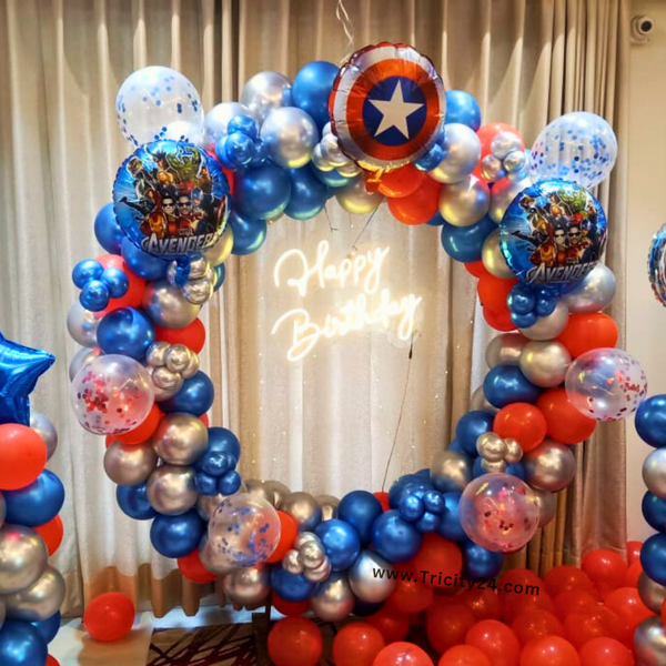 Avengers Theme Birthday Decoration (P820).