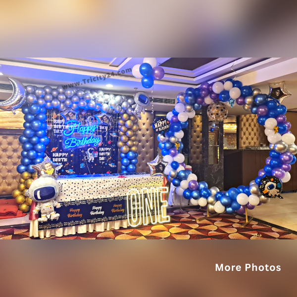 Chrome Balloons Birthday Party Decoration (P361).