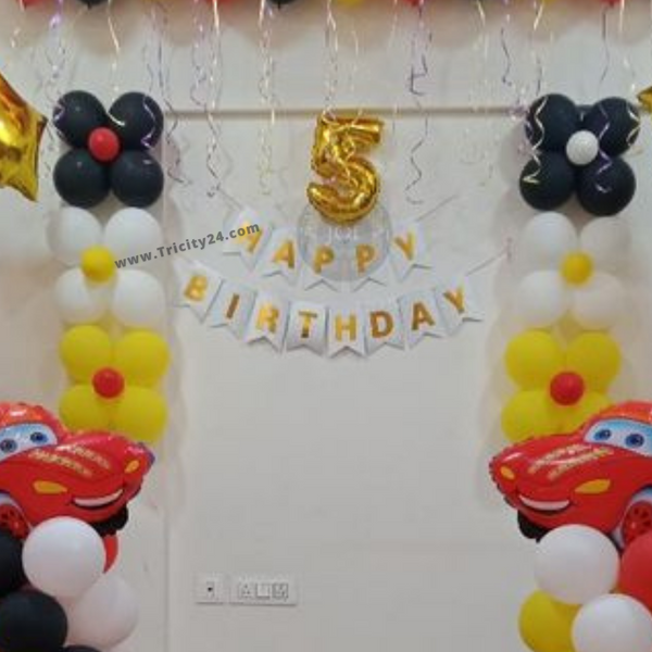 Car Theme Birthday Decoration (P109).