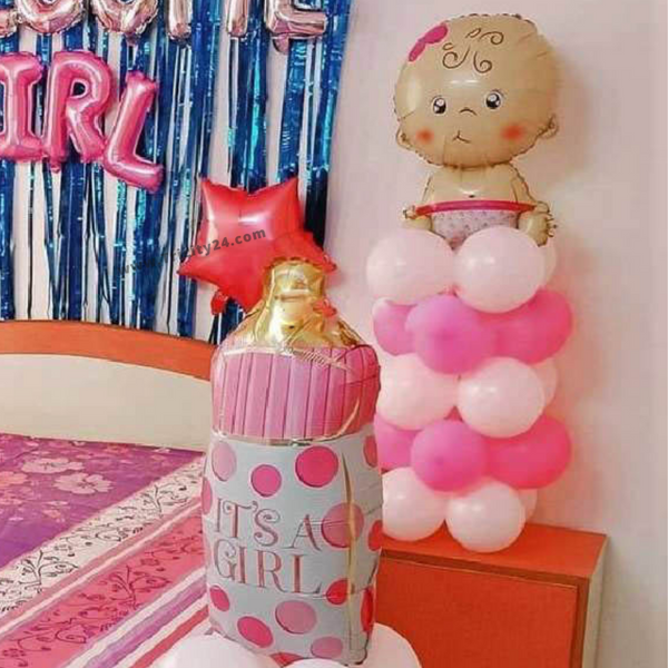 Welcome Baby Girl Party Decoration (P112).